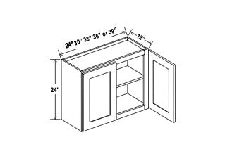 Standard Wall Cabinet - 24”H